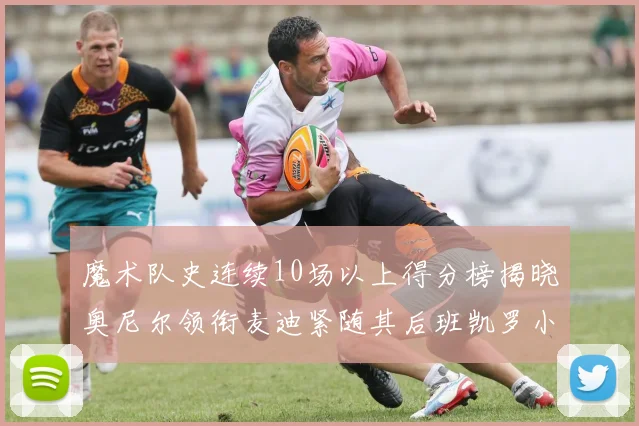 魔术队史连续10场以上得分榜揭晓奥尼尔领衔麦迪紧随其后班凯罗小瓦也在榜上